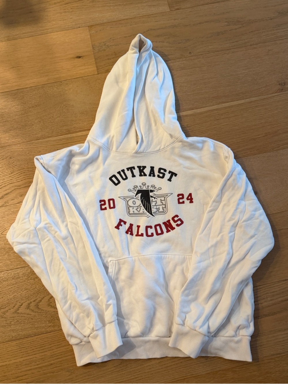 NFL Outkast Falcons White Pullover Hoodie